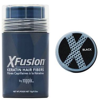 XFusion Keratin Hair Fibers Black 15g Womens X Fusion